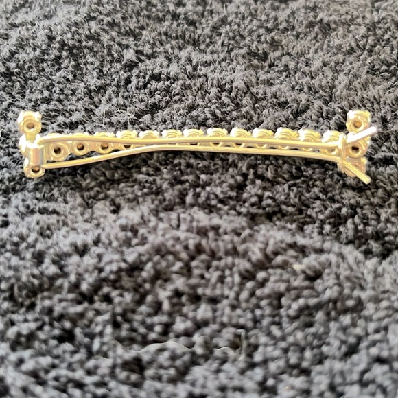 Vintage Sparkling Collection Celebrity Clip On Earrings, Brooch, Hair Cl… - Picture 8 of 9